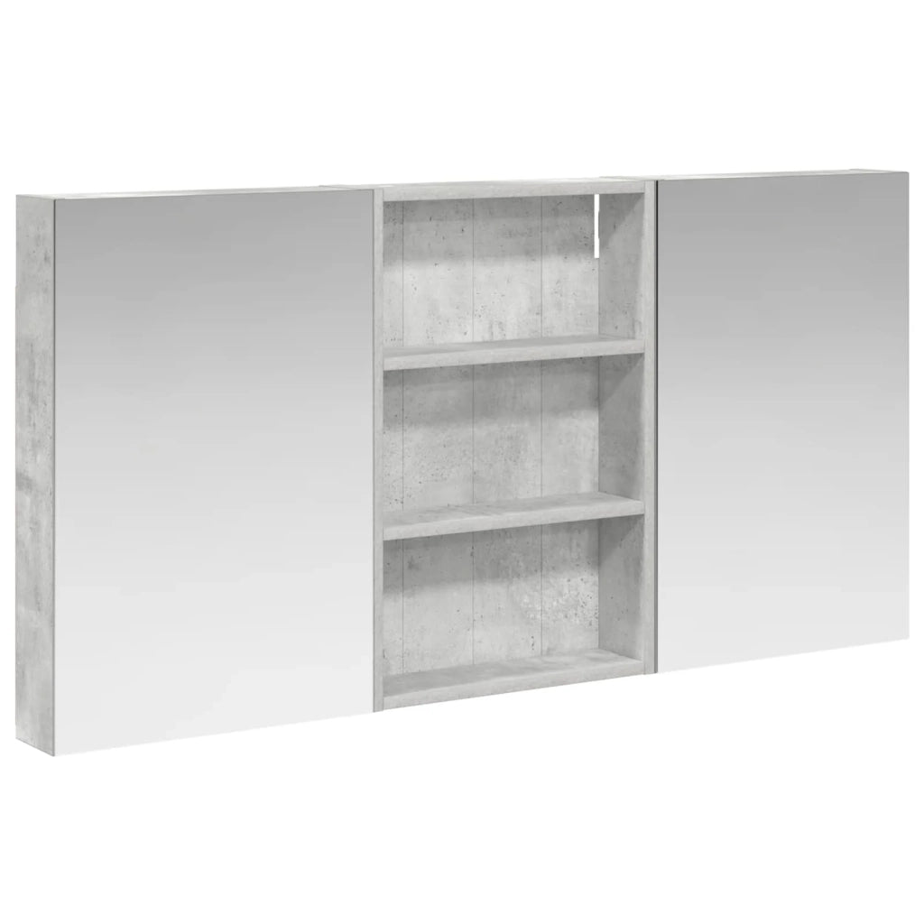 Set di Armadi da Bagno con porta 3 pcs 120 x 10,5 x 60,5 cm 3403731
