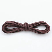 Due paia di cordoncini in cotone di 50 cm di lunghezza - Cordoncini rotondi imbutiti di 2,5 mm - Cordoncini robusti rotondi - Cordoncini duraturi - Cordoncini per stivali - Cordoncini in pelle impermeabili - Per scarpe e stivali eleganti