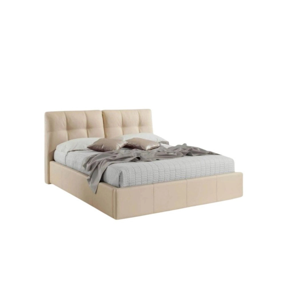 Camera da letto canapa frassinato e maniglie antracite Lulu