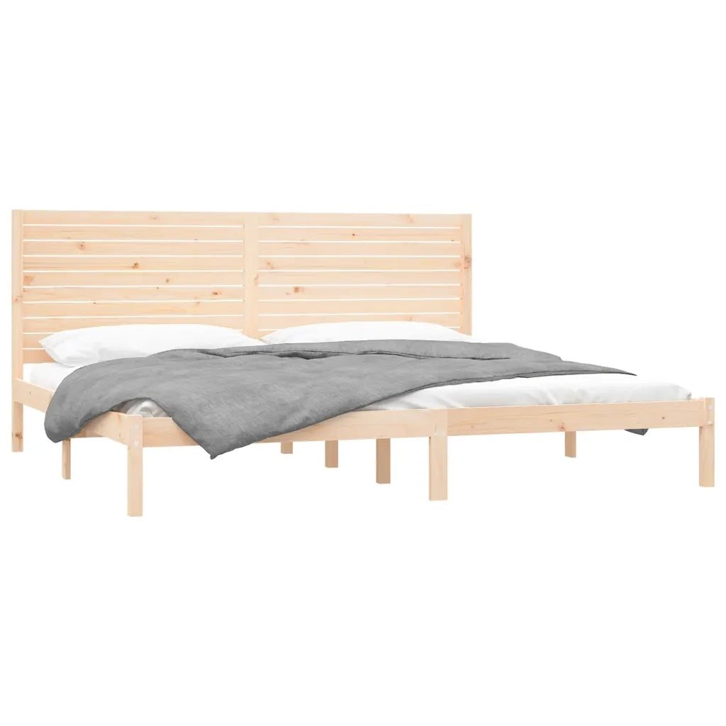 Giroletto-Struttura Letto in Legno Massello 200x200 cm 361729