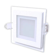 Trade Shop - Pannello Led Slim Incasso Bordo In Vetro 9 W Cct Tre Colorazione Luce P-94e-q3c -