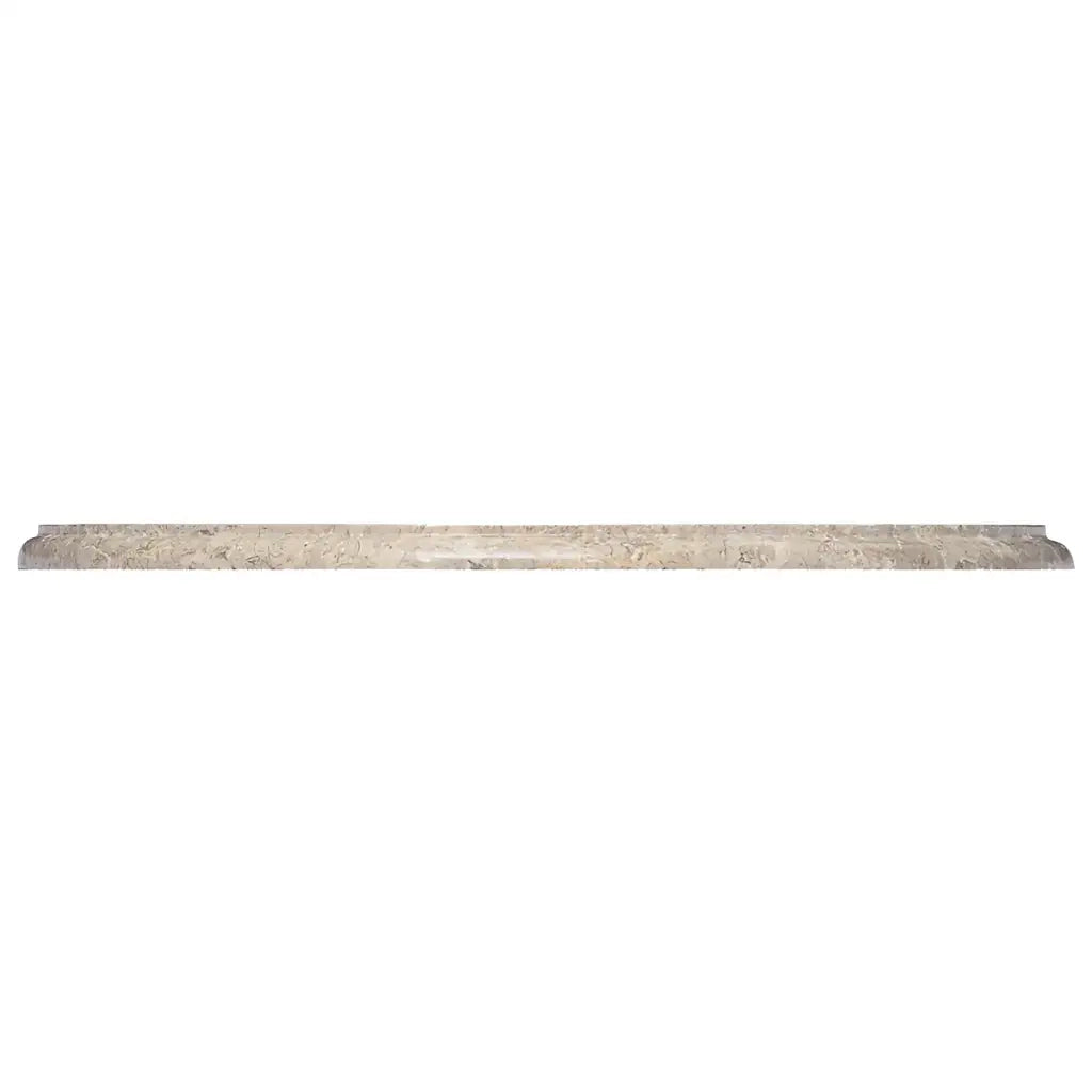 Piano per Tavolo Grigio Ã˜60x2,5 cm in Marmo cod mxl 60635
