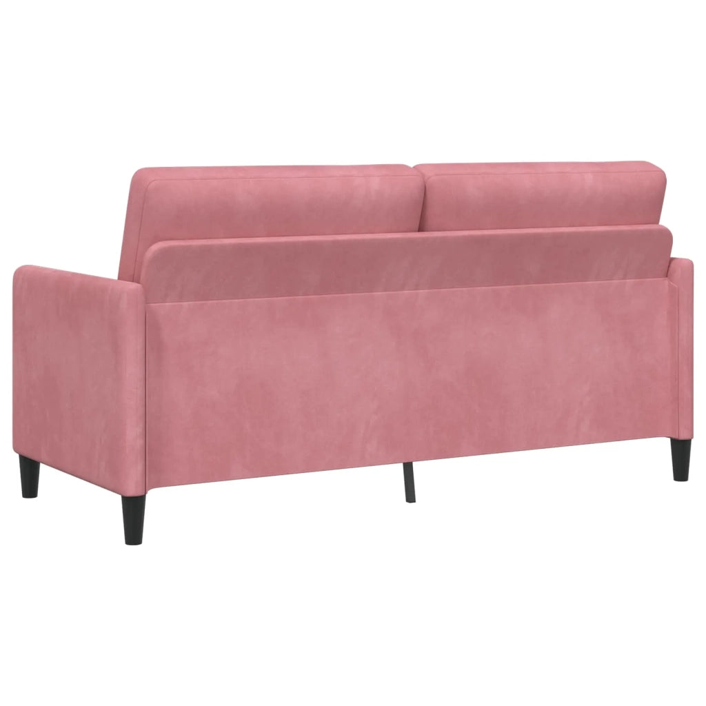 Set di Divani con Storage 2 pz Rosa Poliestere 3429250