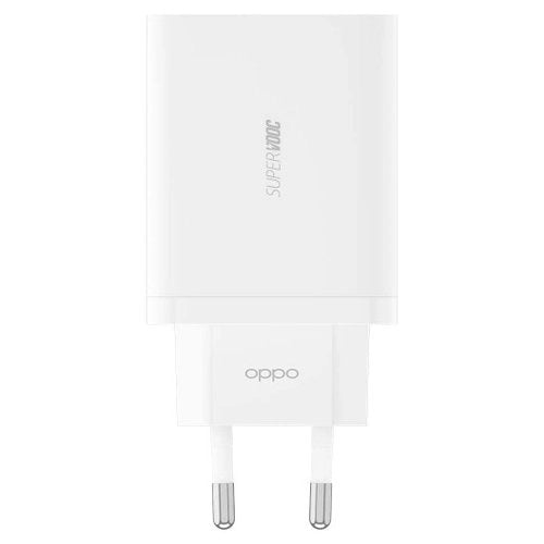 Caricabatterie oppo 6201381 supervooc 65w gan white