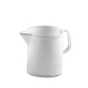 Caraffa Brocca in Plastica Graduata Bianca 3 Litri