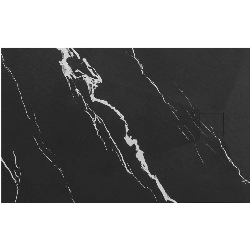 Piatto Doccia Magnum Carrara Black 80x100