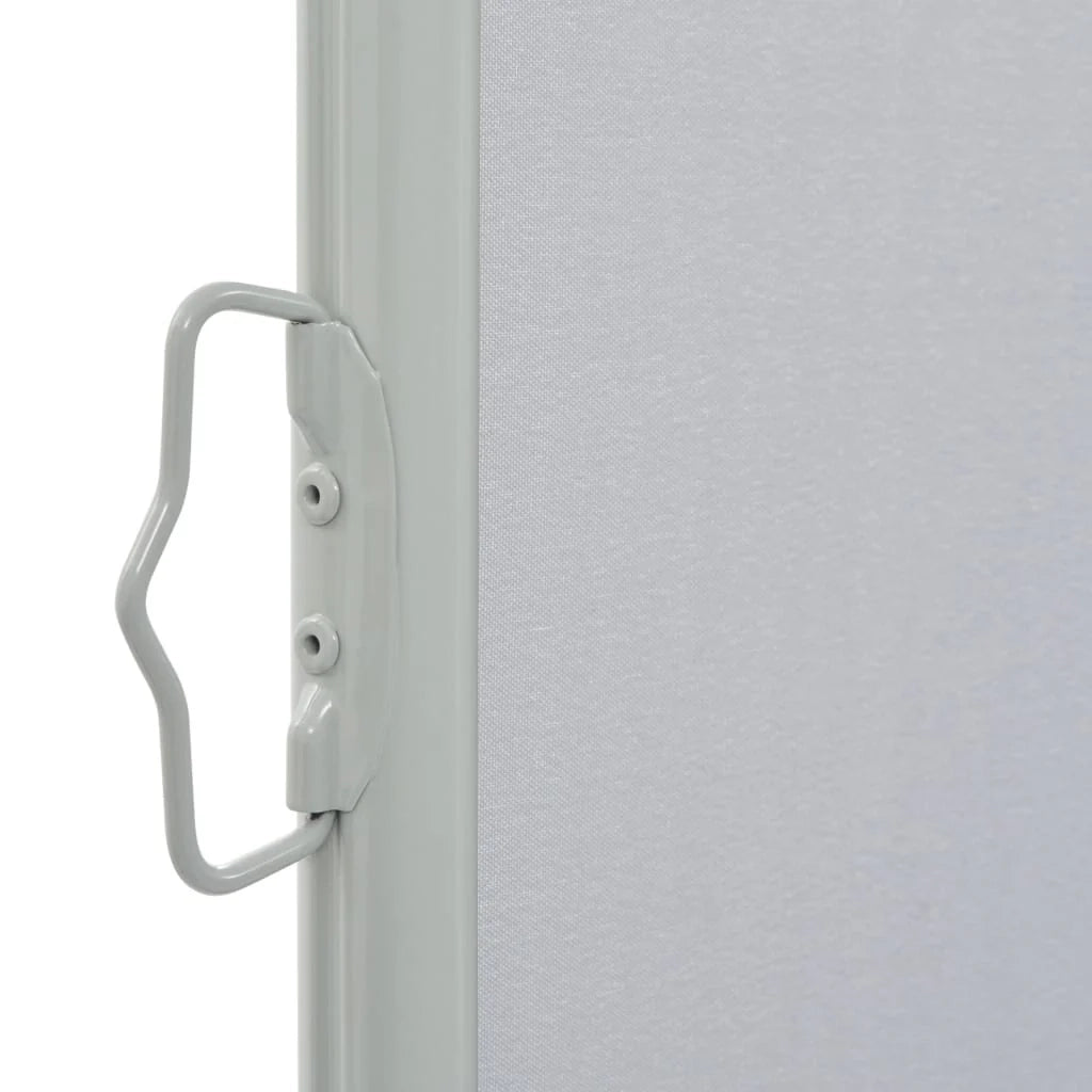 Tenda da sole laterale retrattile/schermo privacy per patio giardino terrazza balcone 160 x 300 cm grigio 02_0007274