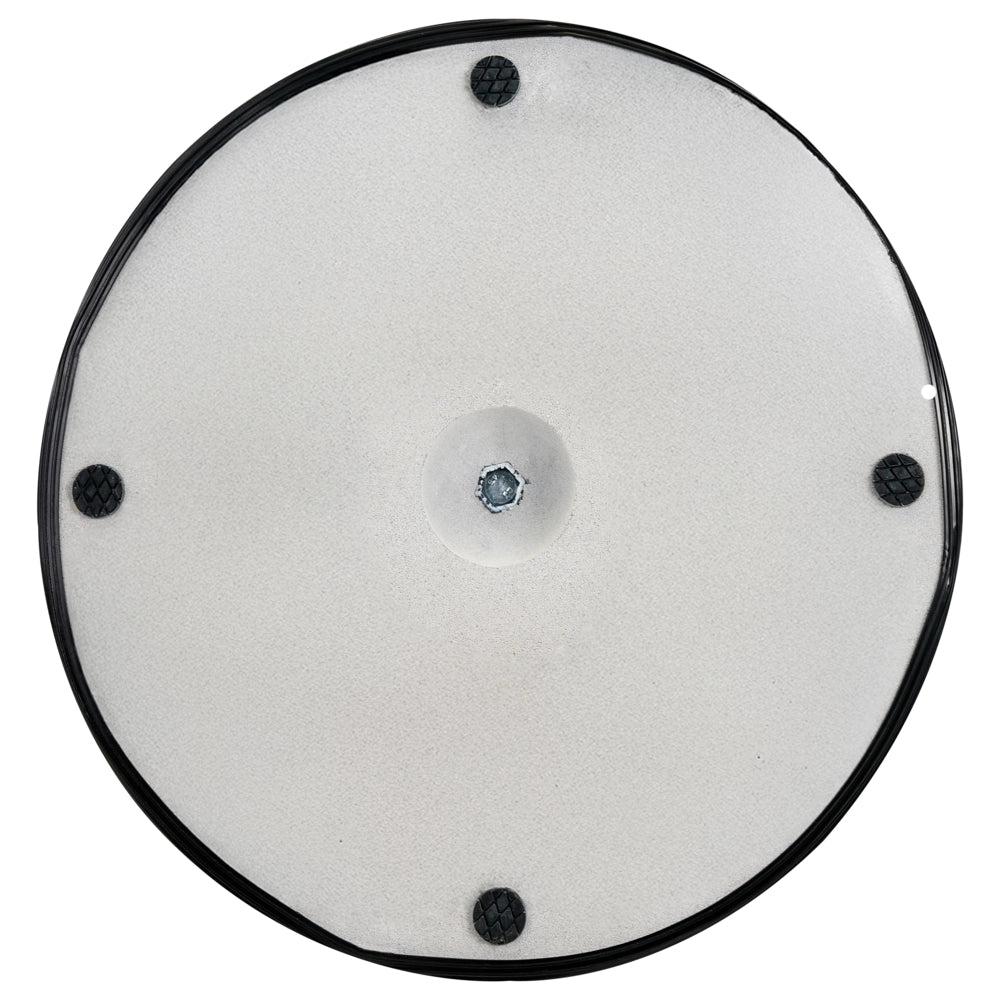 Base per ombrellone in cemento Bianco 23 kg Portaombrellone da esterno rotondo