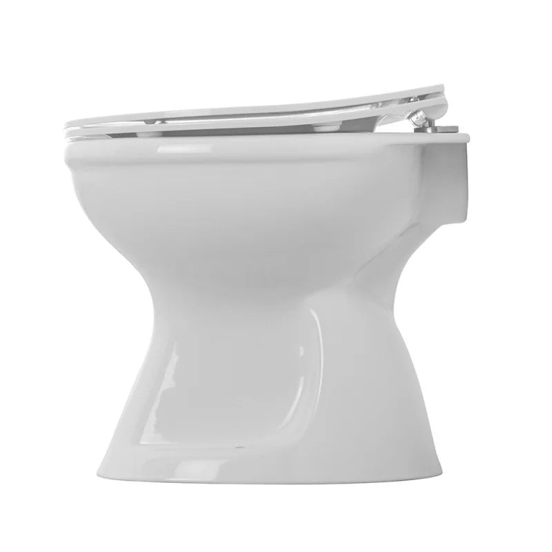 Wc singolo tradizionale in ceramica con scarico a terra linea Zeta
