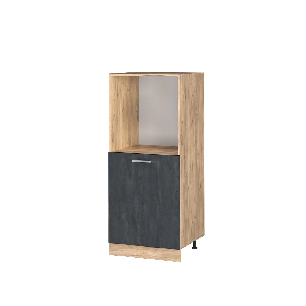 Vicco Mobile per forno da incasso Calcestruzzo nero 60 cm