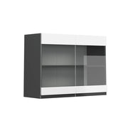Vicco Mobile alto Bianco 80 cm Forma a J