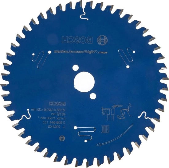Lama per sega circolare per laminato ad alta pressione 48 denti 165 x 20 x 26 mm - 1 pezzo
