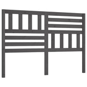 Testiera | Testata Letto Grigia 166x4x100cm in Legno Massello di Pino