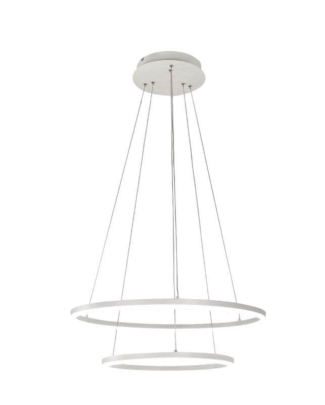 Lampadario a sospensione GIOTTO a led 52W bianco 3508-45-102 Fabas Luce