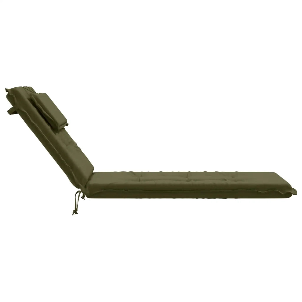 Cuscino per Lettino GEMERT 100% Poliestere Verde Oliva 947514