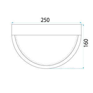 Lampada App1509-cp Brush Gold