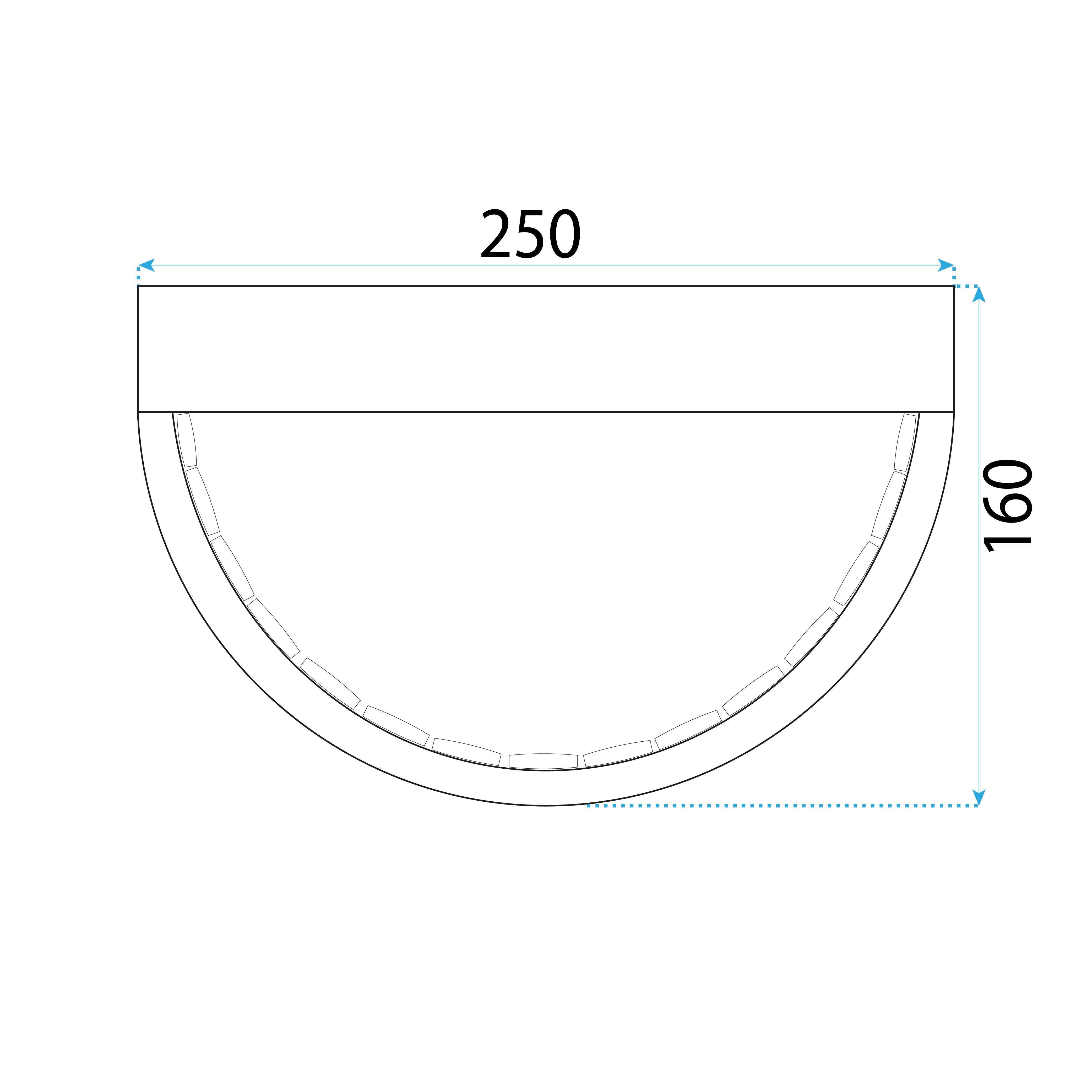 Lampada App1509-cp Brush Gold