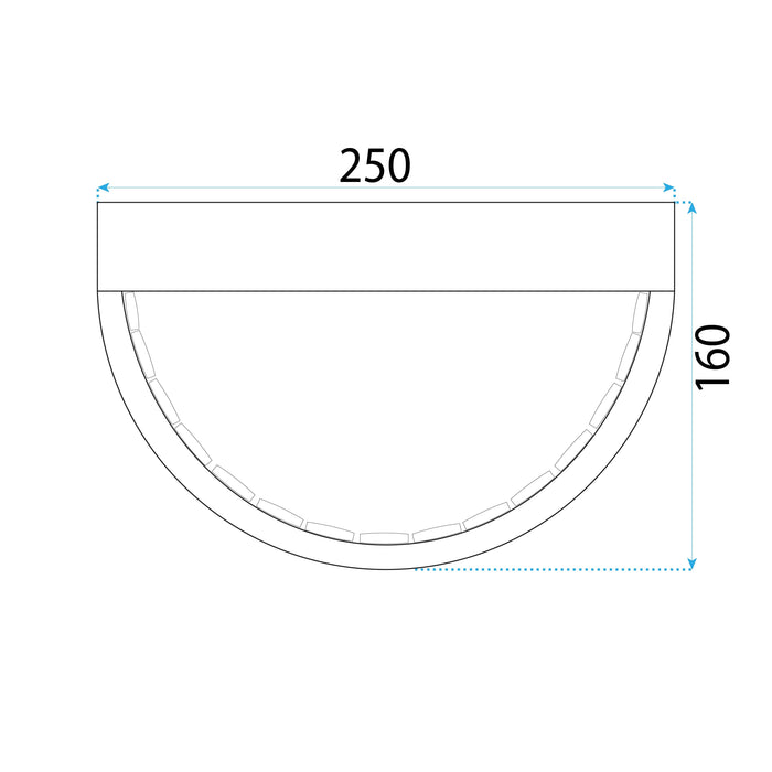 Lampada App1509-cp Brush Gold