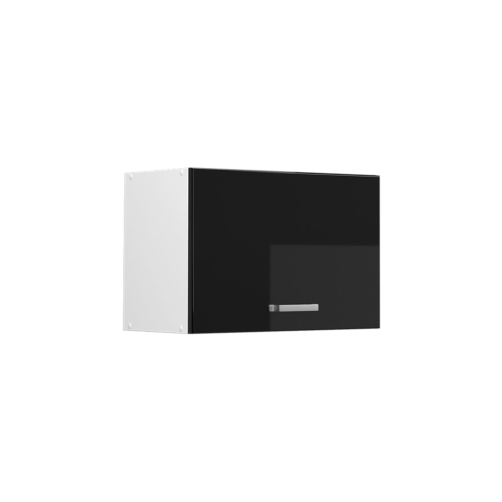 Frontale cucina R-Line Nero lucido 59.6 x 36 cm frontale del mobile per pensile basso Vicco
