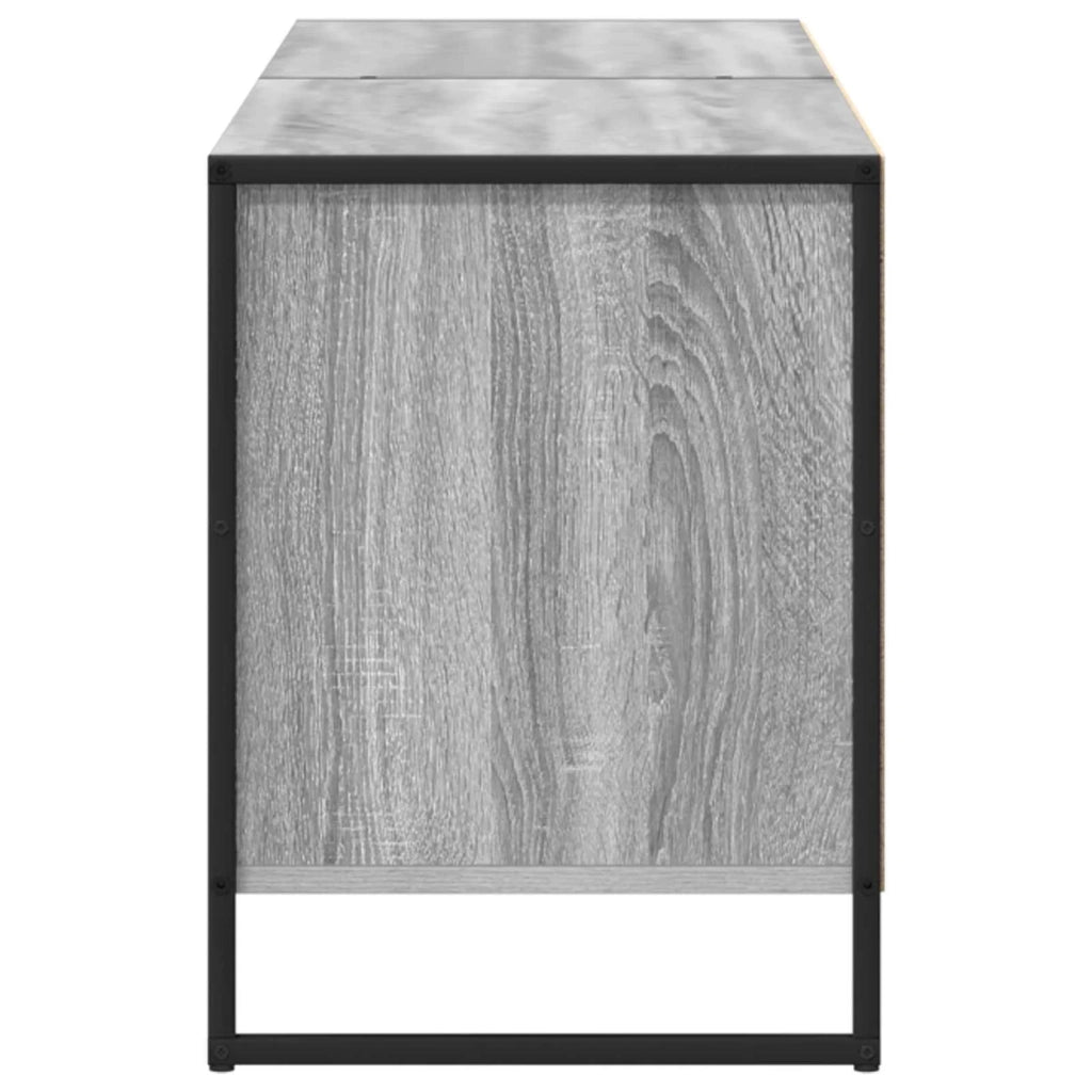 Mobile TV-Credenza TV-Console TV Grigio Sonoma 140 x 36 x 49.5 cm Legno multistrato