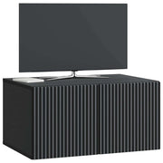 Mobile TV da Muro | Armadietto TV | Mobile Porta TV Nero 59,5 x 41 x 30 cm