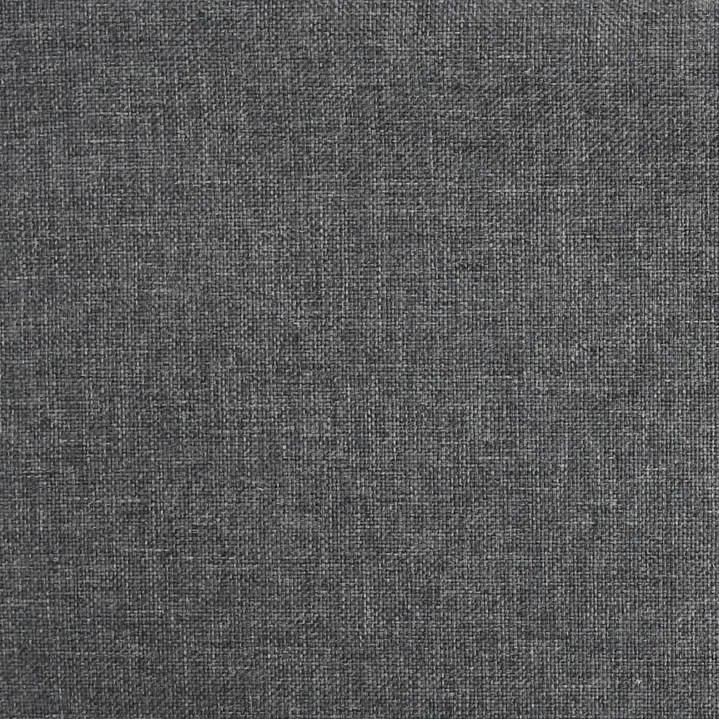 Divano Letto a 2 Posti con 2 Cuscini Grigio Scuro in Tessuto 375888