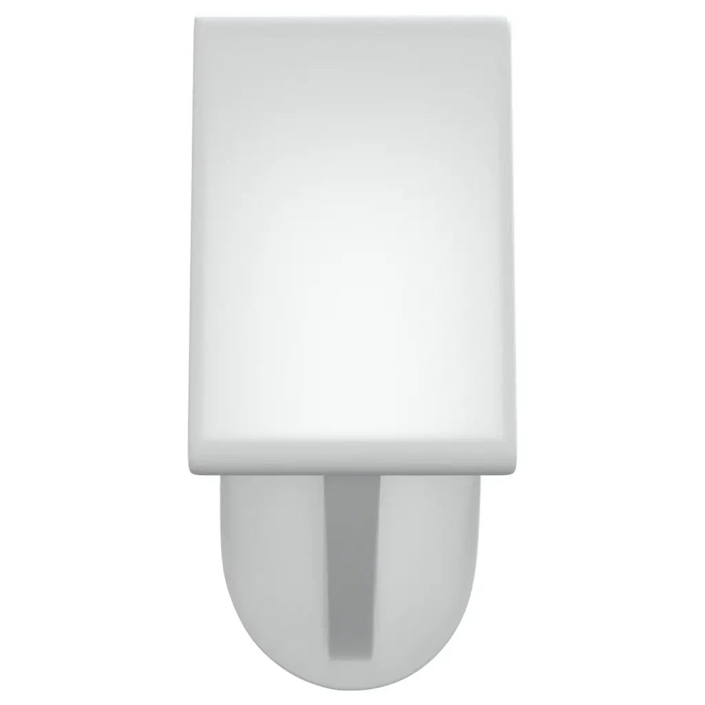 Binari per Tende 2 pz Bianco e Argento 40-60 cm Alluminio CFW9260950