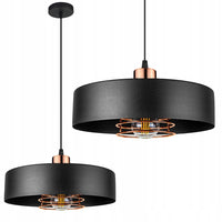 Lampada APP1246-1CP Black/rose Gold