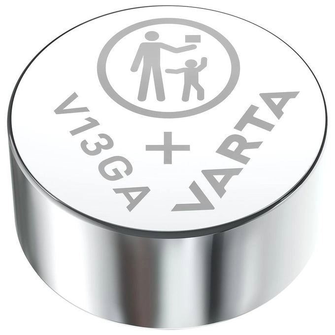 Varta V13GA Pila Bottone Alcalina LR44 1,5 V 125 mAh Diametro 11,6 mm Altezza 5,4 mm