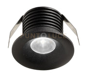 GFA1081N-  FARETTO DA INCASSO ANTIABBAGLIO A LED 4000K 250LM 3W D.4,5CM NERO