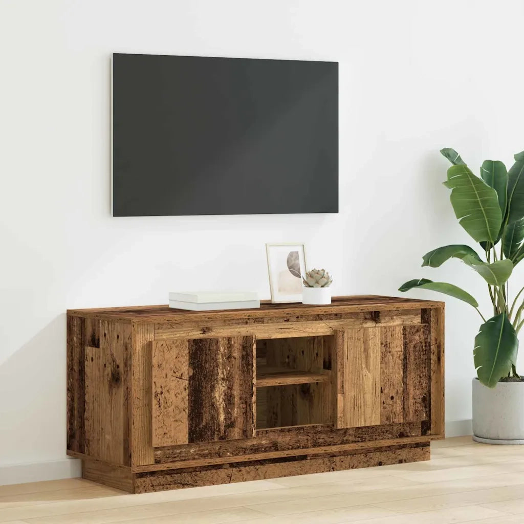 Mobile TV | Armadietto TV | Mobile Porta TV Legno vecchio 102 x 35 x 45 cm Legno multistrato