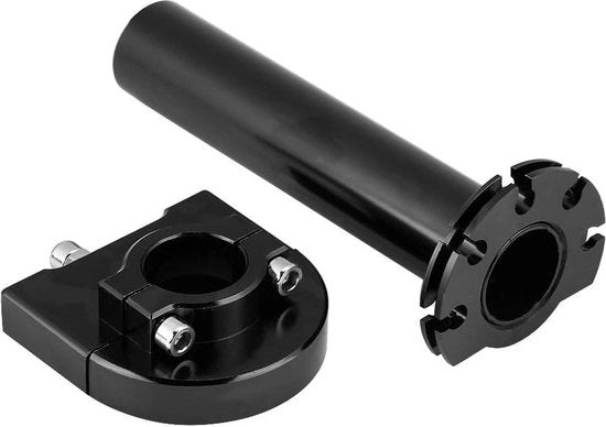 Gasdraaigreep universale per scooter motorino - nero - universale.