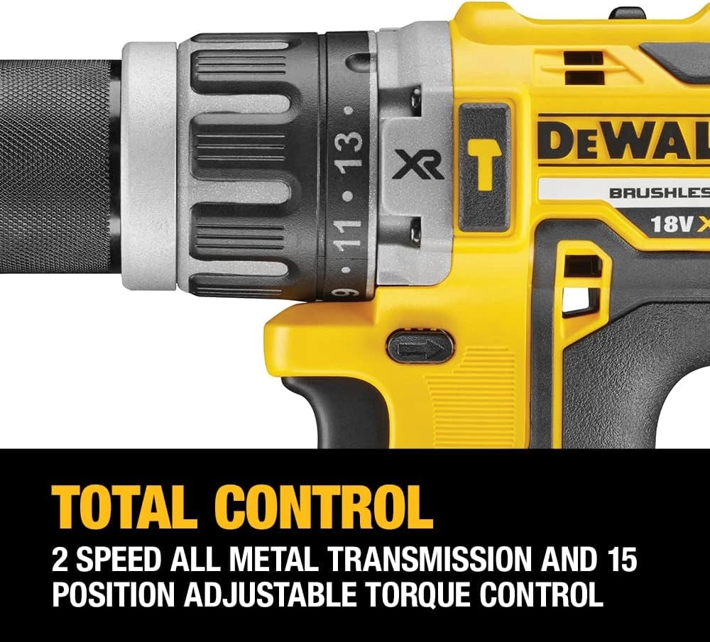 Trapano Combi 18 V XR Dewalt DCD796D2 GB, brushless, batteria compatta agli ioni di litio
