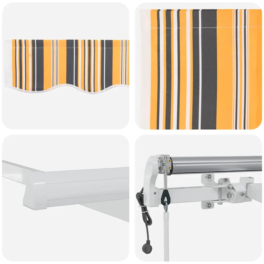 Tettuccio Elettrico Retrattile Multicolore 300 x 250 cm CFW2812559