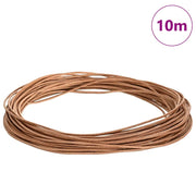 Cordino in Pelle Marrone ?2 mm x 10 m Pelle CFW8057686