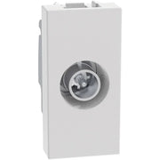 Presa TV coassiale passante terminale Bticino MatixGO 1 modulo bianco JW4202P10