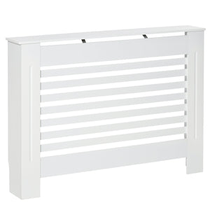 Copritermosifone in Legno MDF Bianco 112x19x81 cm