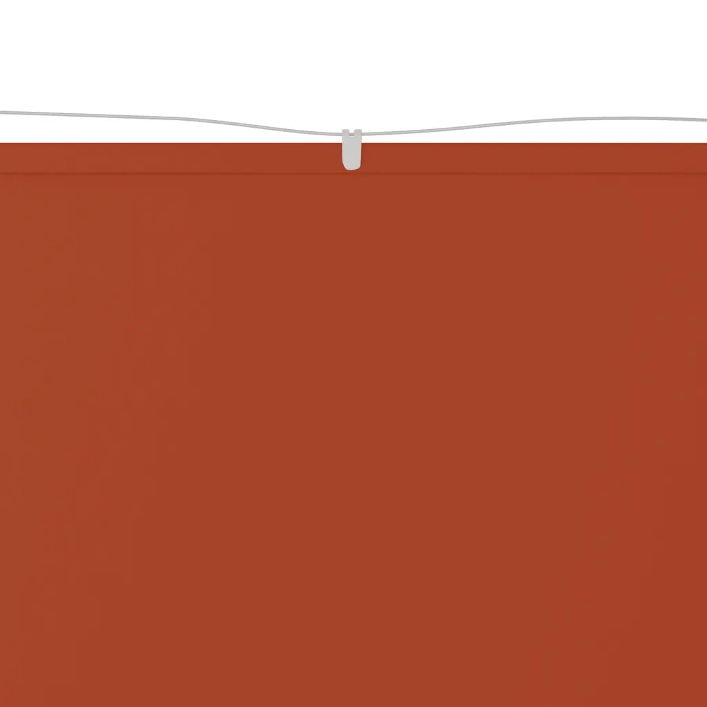 Paravento Verticale Terracotta 140x420 cm in Tessuto Oxford CFW3848516