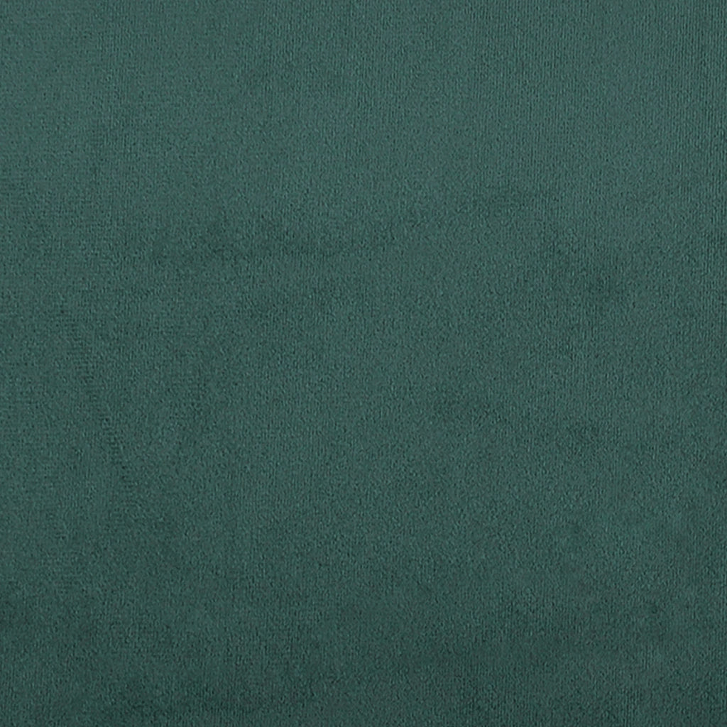 Letto Box Spring con Materasso Verde Scuro 100x200 cm Velluto