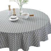 Telaio per tavolo - Telaio per tavolo rotondo - Telaio per tavolo esterno - Lavabile - Facile da pulire - Antiscivolo - Telaio per picnic Decorativo - Telaio antiscivolo - Impermeabile - Decorativo (Grigio - 150 cm)
