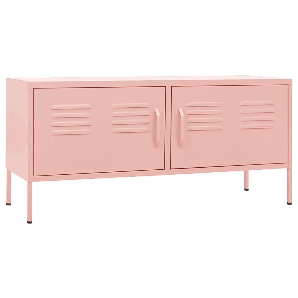 Mobile TV Rosa 105x35x50 cm in Acciaio cod mxl 12901