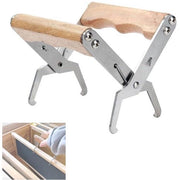 Manubrio in legno per imbiancatura - Attrezzo per apicoltori - Adatto per api - Colore marrone - Modello per telaio