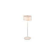 Ab By Abert Logo Lampada da Tavolo Portatile Bianco