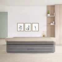 64164ND - Materasso Dura-Beam Prime Comfort Matrimoniale Con Tecnologia Fiber Tech, Pompa Elettrica Incorporata 152X203X51 Cm