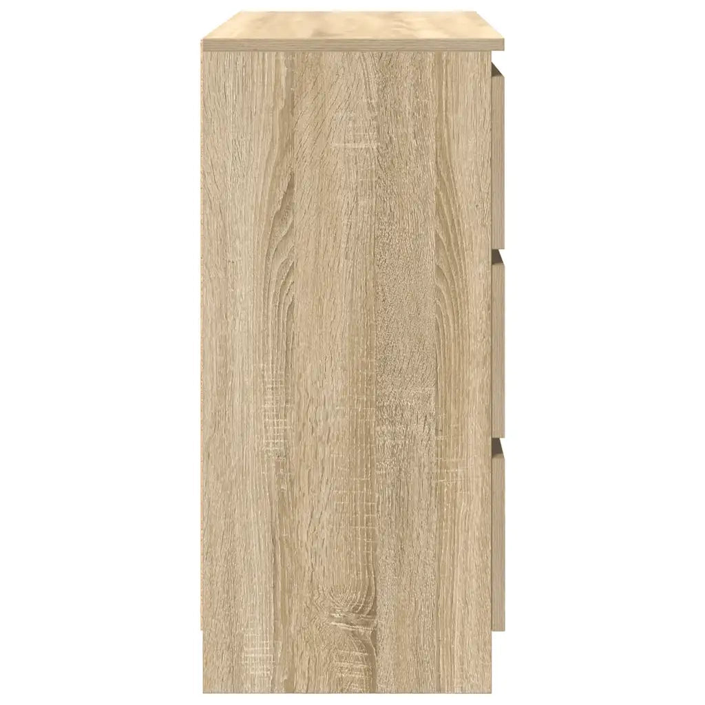 Credenza Rovere Sonoma 80x35x76 cm in Legno Multistrato 861735