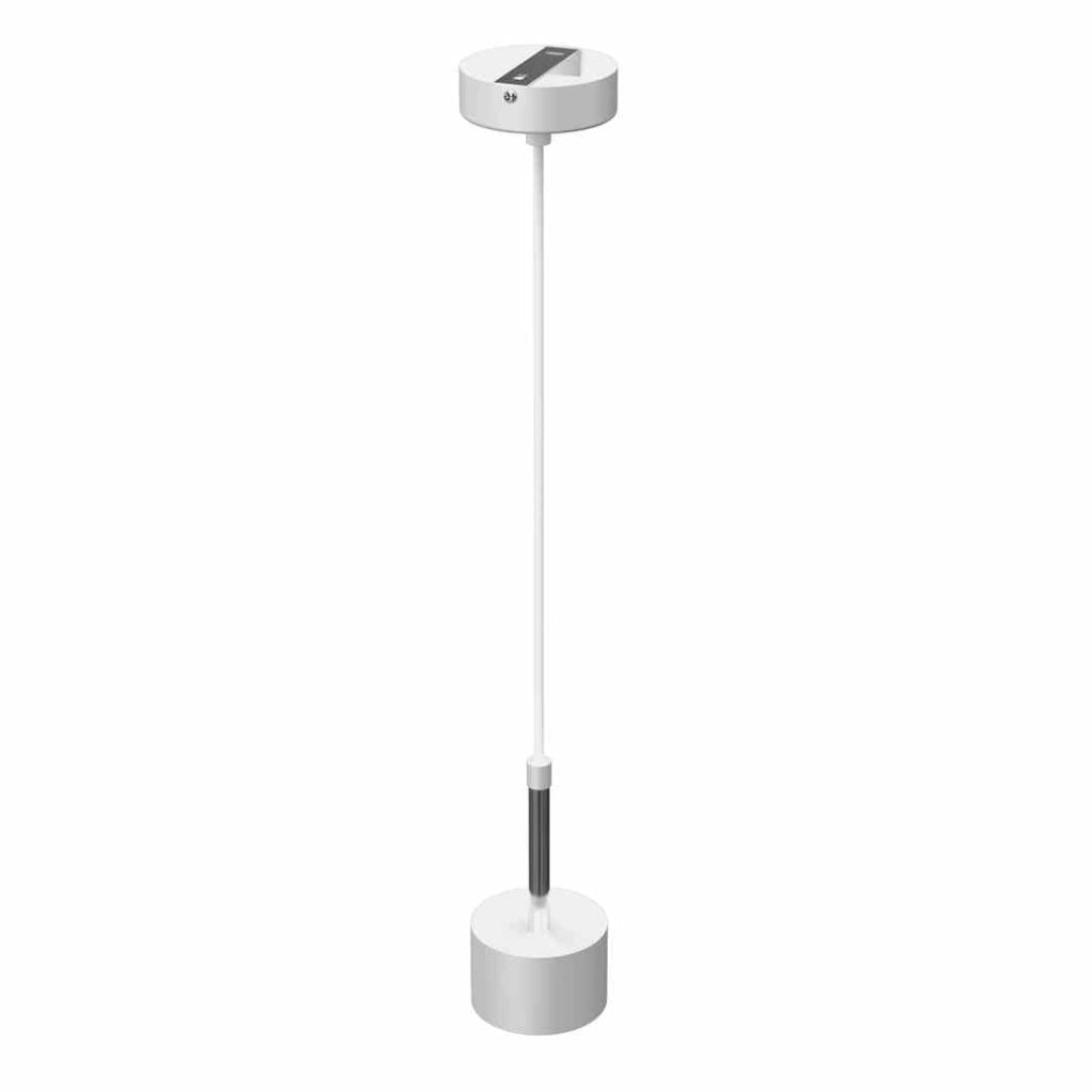 Lampada a sospensione Milagro Arena MLP7778 bianco/cromo