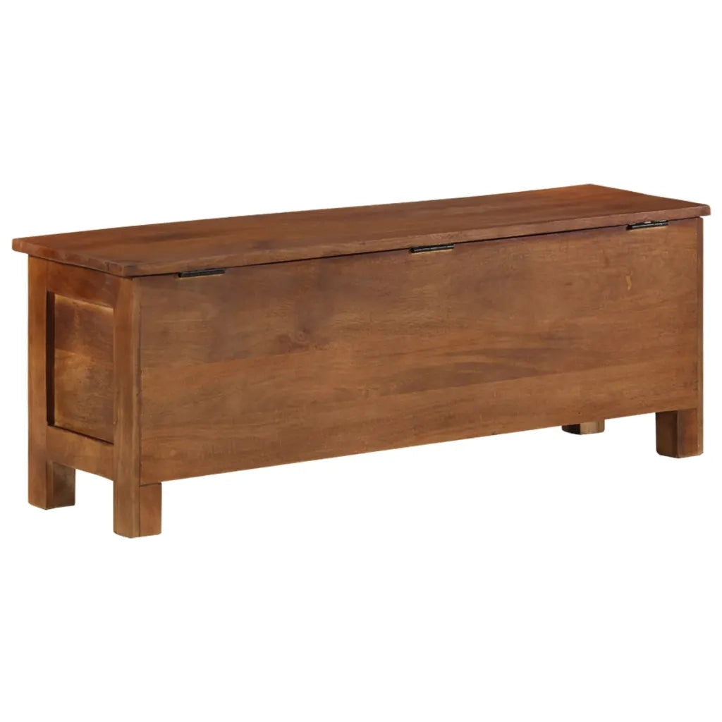 Scatola Portaoggetti 110x30x40 cm in Legno Massello di Mango cod mxl 68844