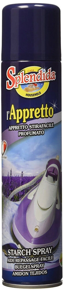 SPLENDIDA L'APPRETTO STIRA FACILE PROFUMATO SPRAY 300 ML MADE IN ITALY