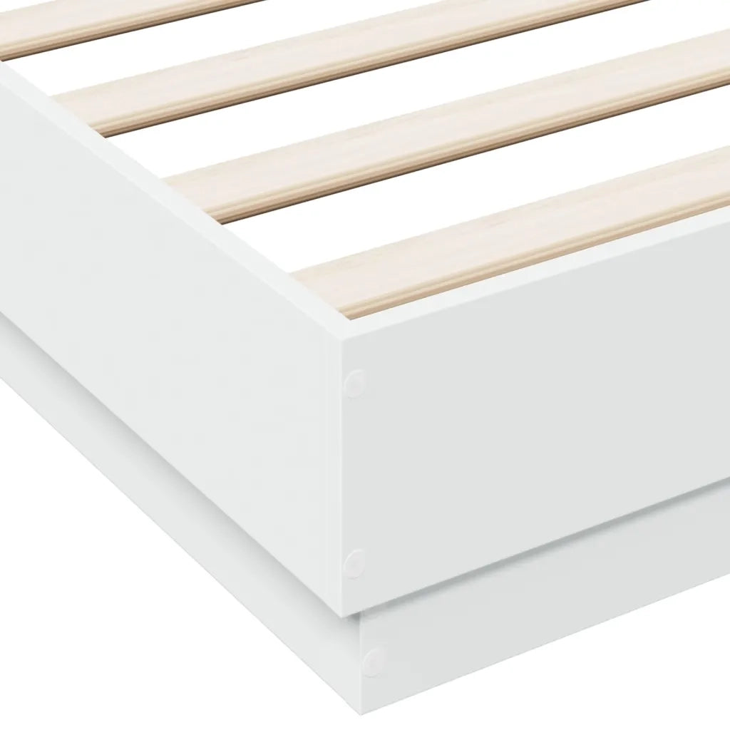 Giroletto Bianco 160x200 cm in Legno Multistrato