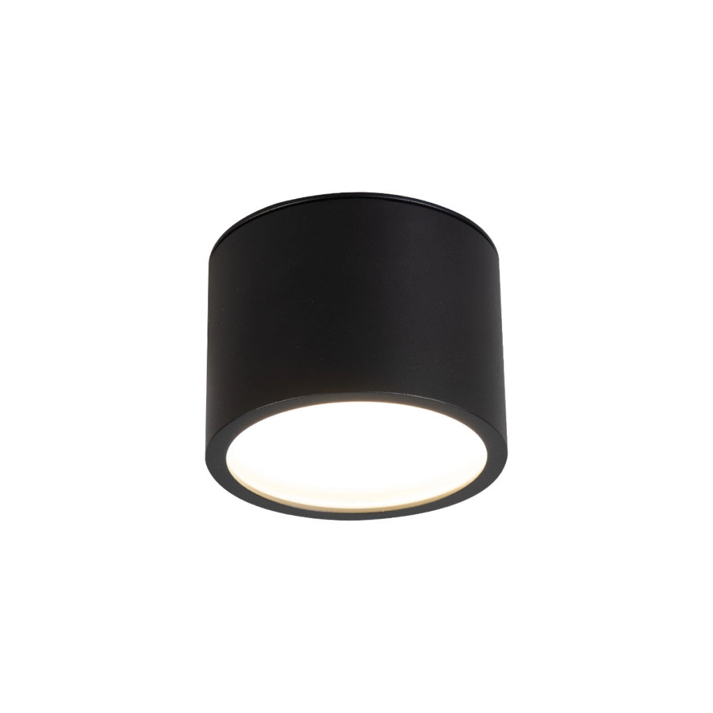 Spot soffitto moderno nero Ø8,2cm IP65 GX53 Kendal